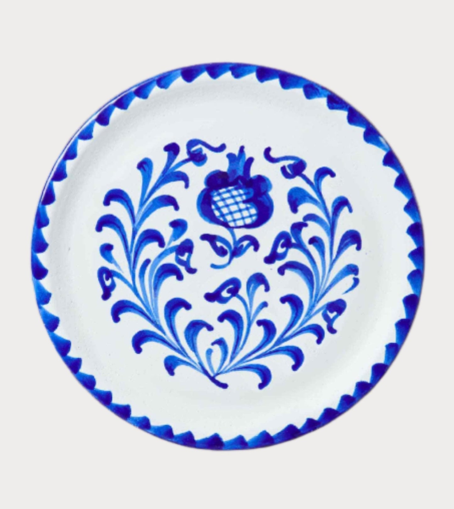 Traditional Dinner Plate / Blue