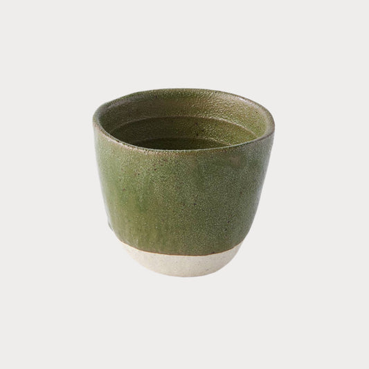 Lopsided Mug / Moss Green