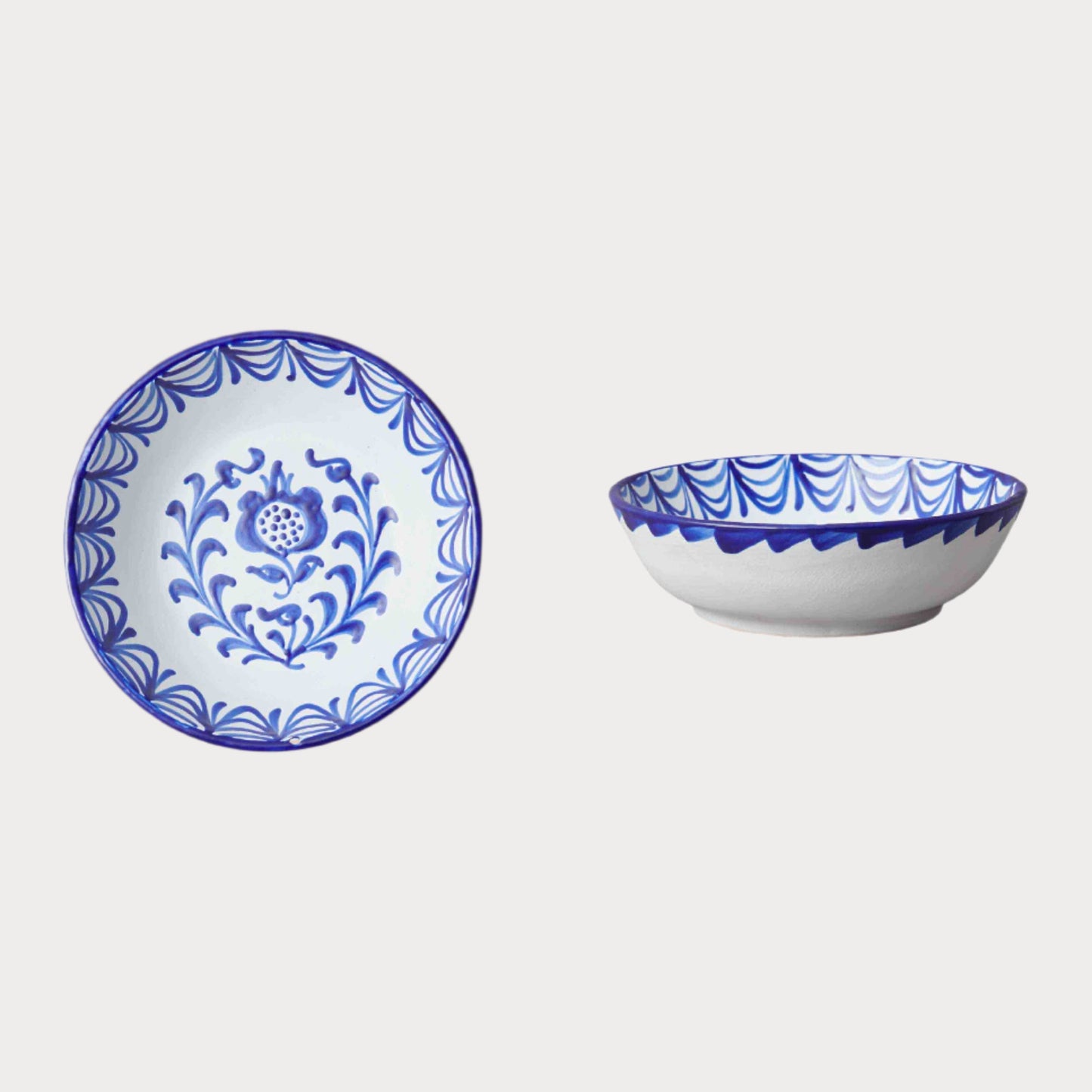 Traditional Medium Bowl / Blue