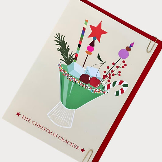 Cocktail Party Christmas Card / Christmas Cracker