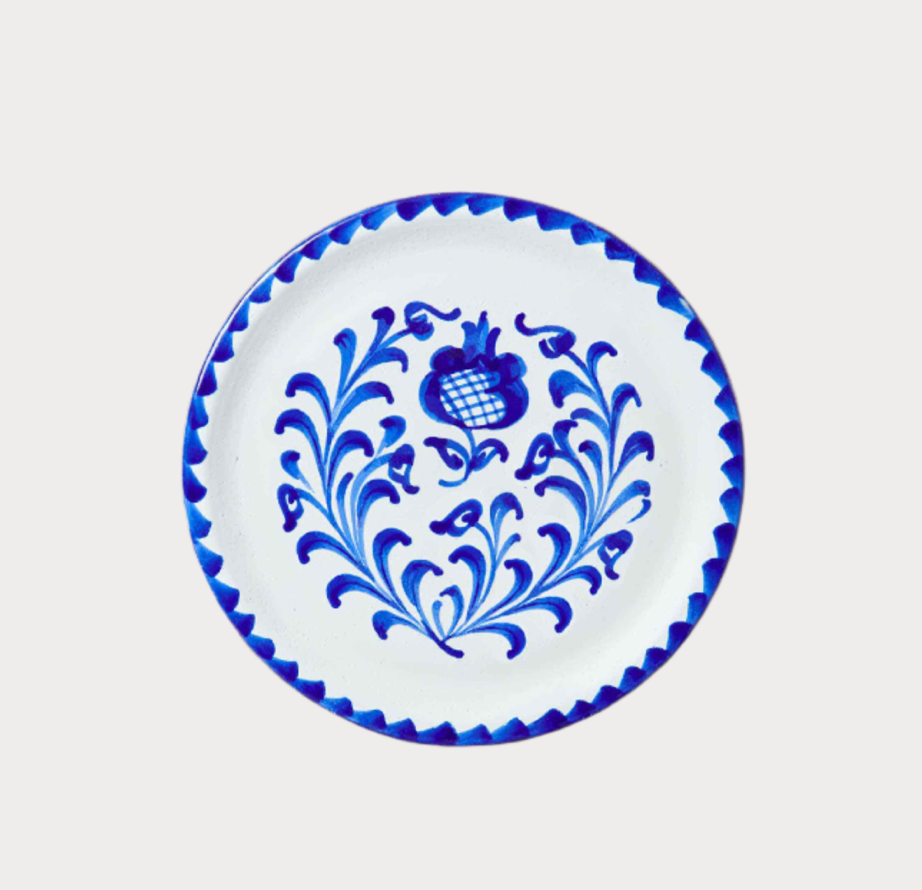 Traditional Side Plate / Blue