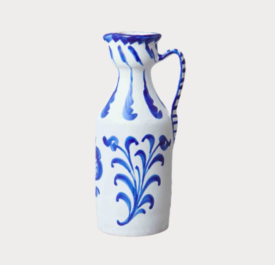 Traditional Narrow Pitcher / Blue