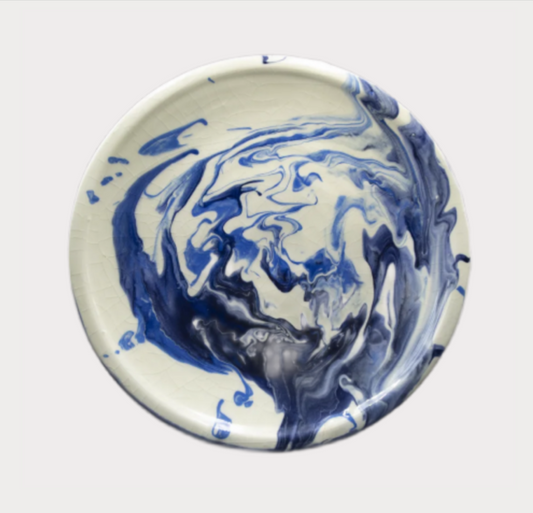 Marbled Dinner Plate