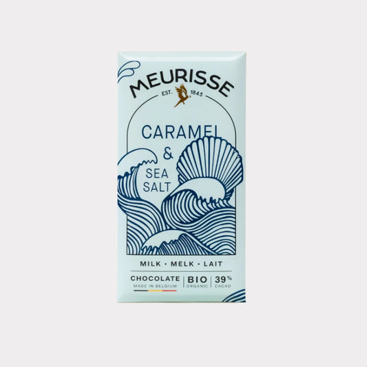 Caramel and Sea Salt 39% Milk Chocolate / Meurisse